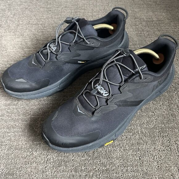 Hoka One One Transport GTX 1123153 Mens US 12.5D  Running Shoes Black Sneakers main image 14